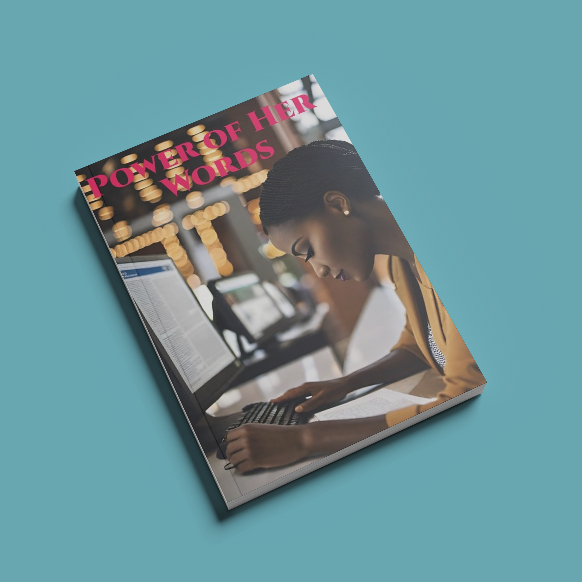 Book cover of Power of he Words by Chayil Champion.